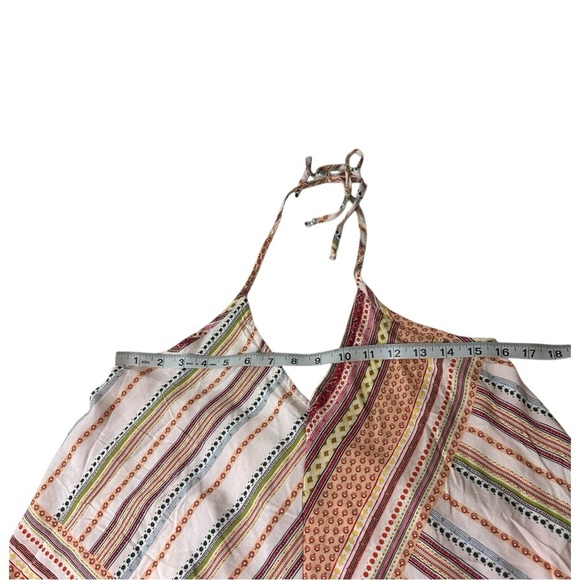 Evolutionary Printed Halter Top L - Picture 12 of 13